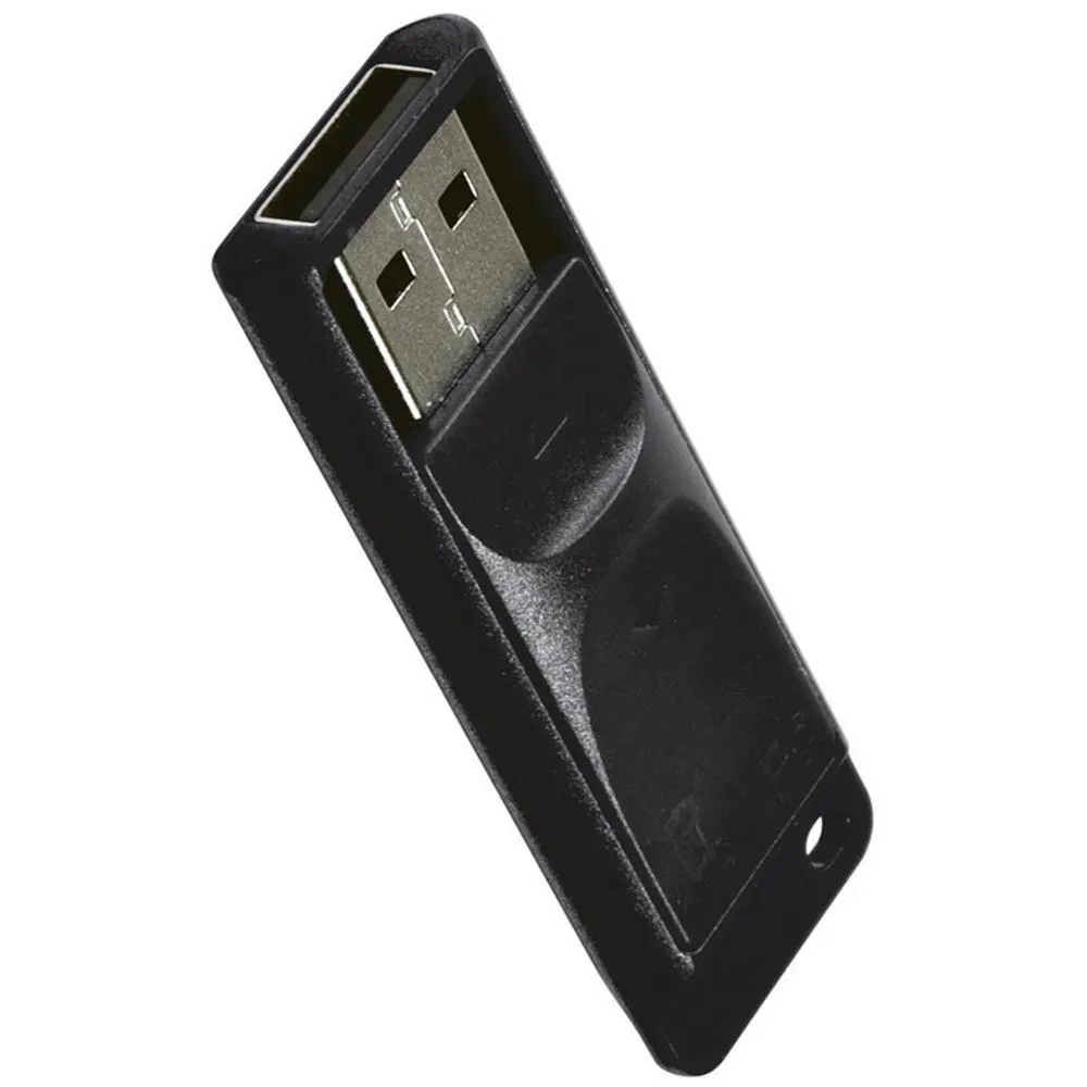 Verbatim 98696 Memoria Usb 16 Gb Slinder Dezlizable Retractil Color Negro