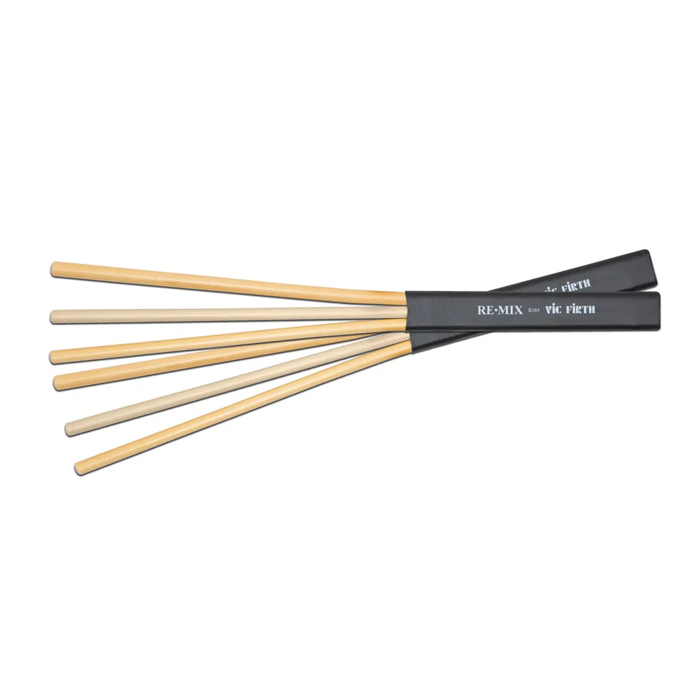 VicFirth - Spazzole REMIX - Rattan / Birch