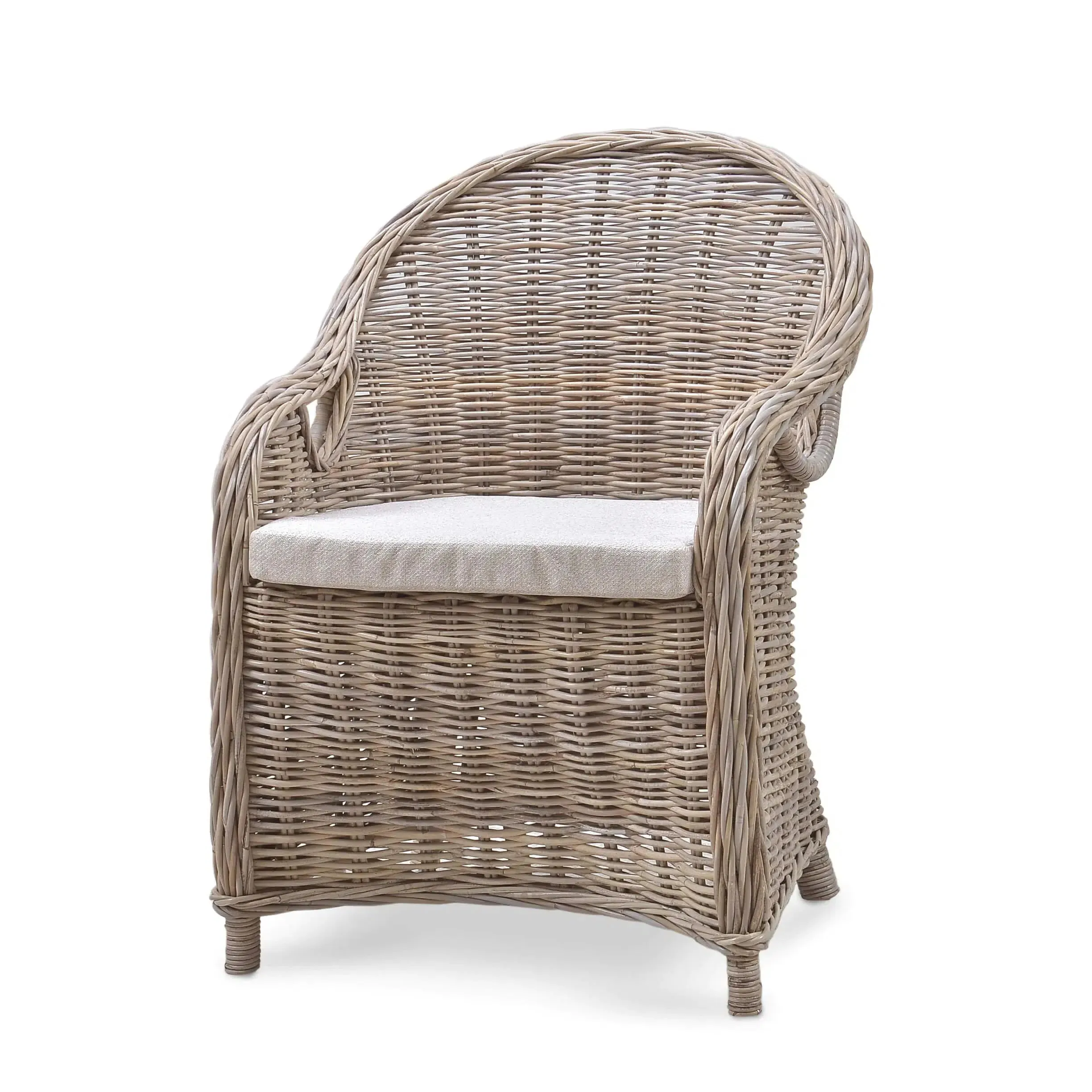 Vineyard Kabu Chair in Rattan Natural