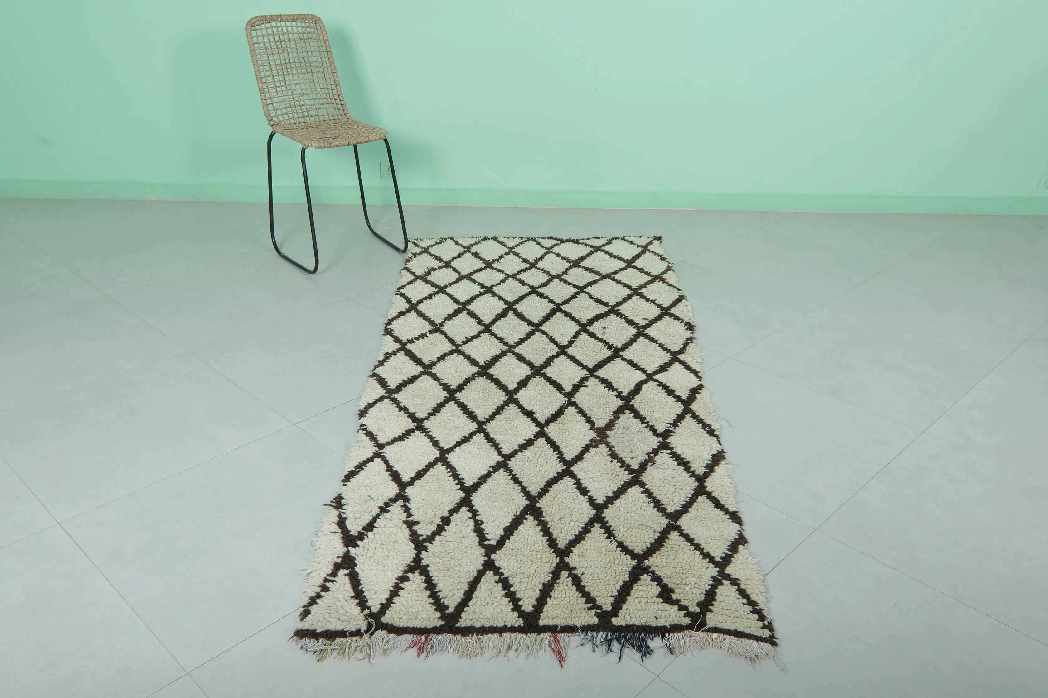 Vintage Berber Runner Rug 3.1 X 7.8 FT – Moroccan Handmade