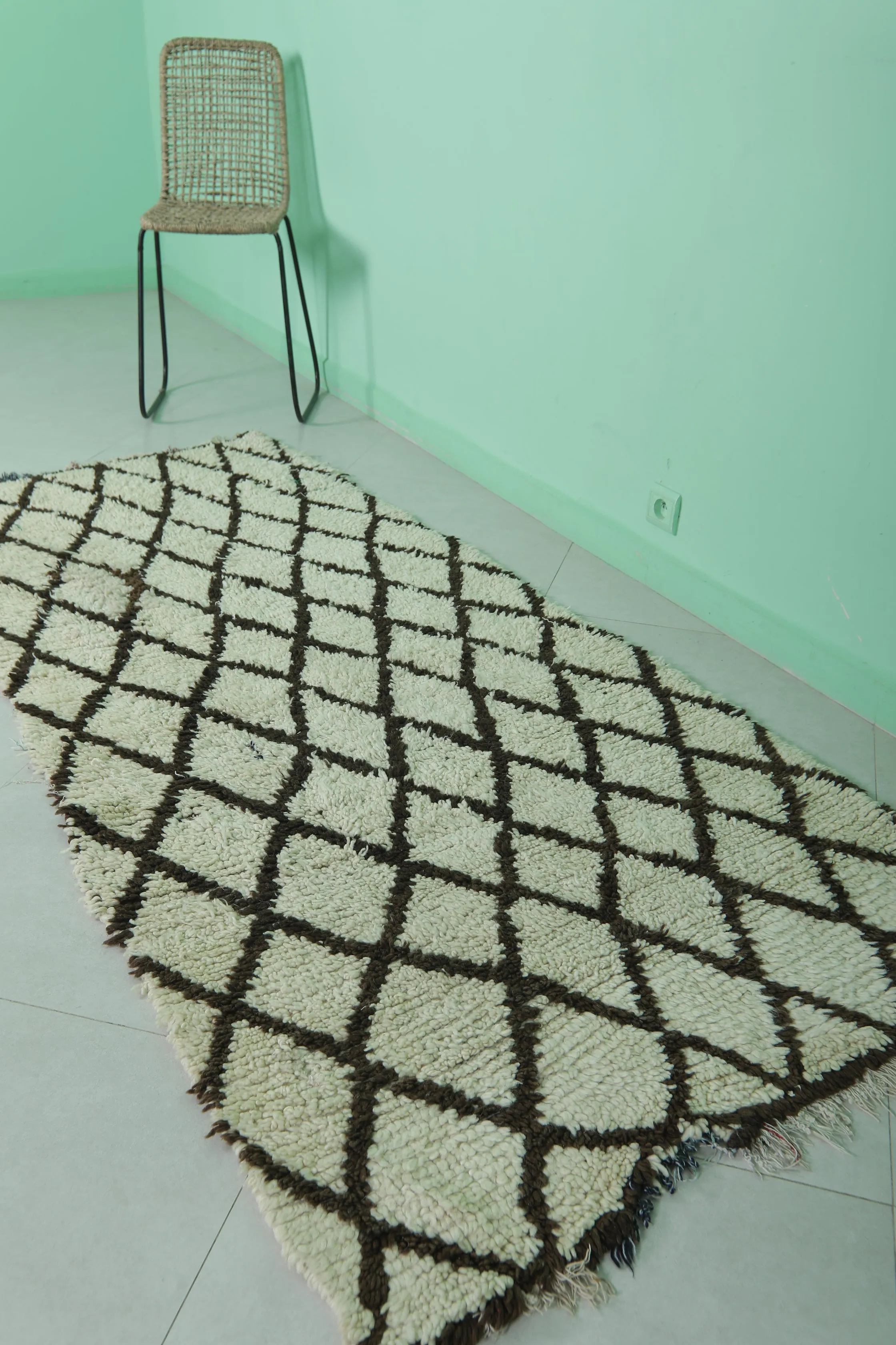 Vintage Berber Runner Rug 3.1 X 7.8 FT – Moroccan Handmade
