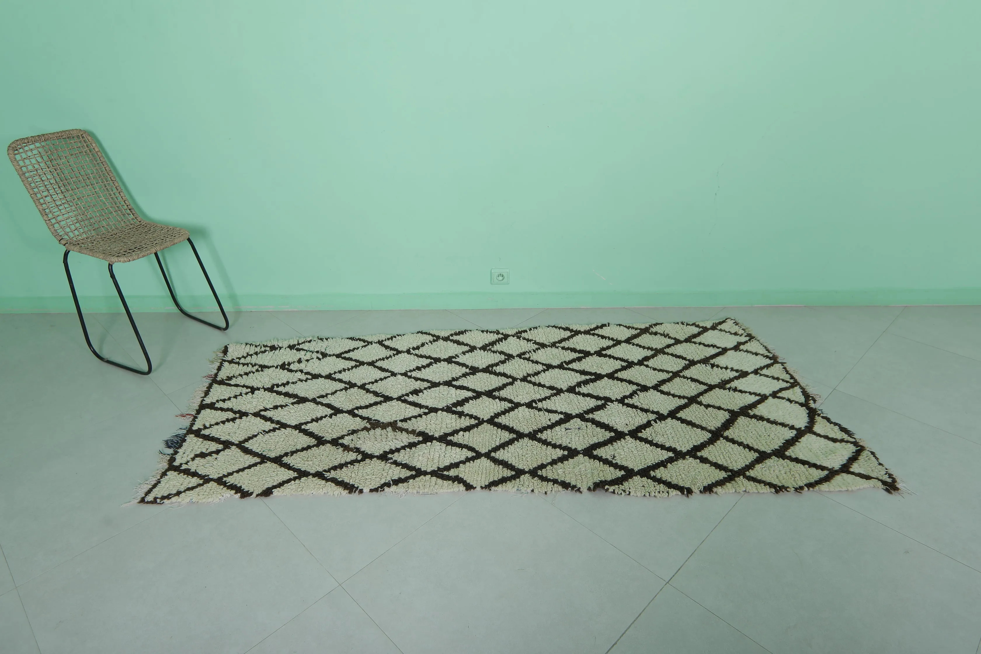 Vintage Berber Runner Rug 3.1 X 7.8 FT – Moroccan Handmade