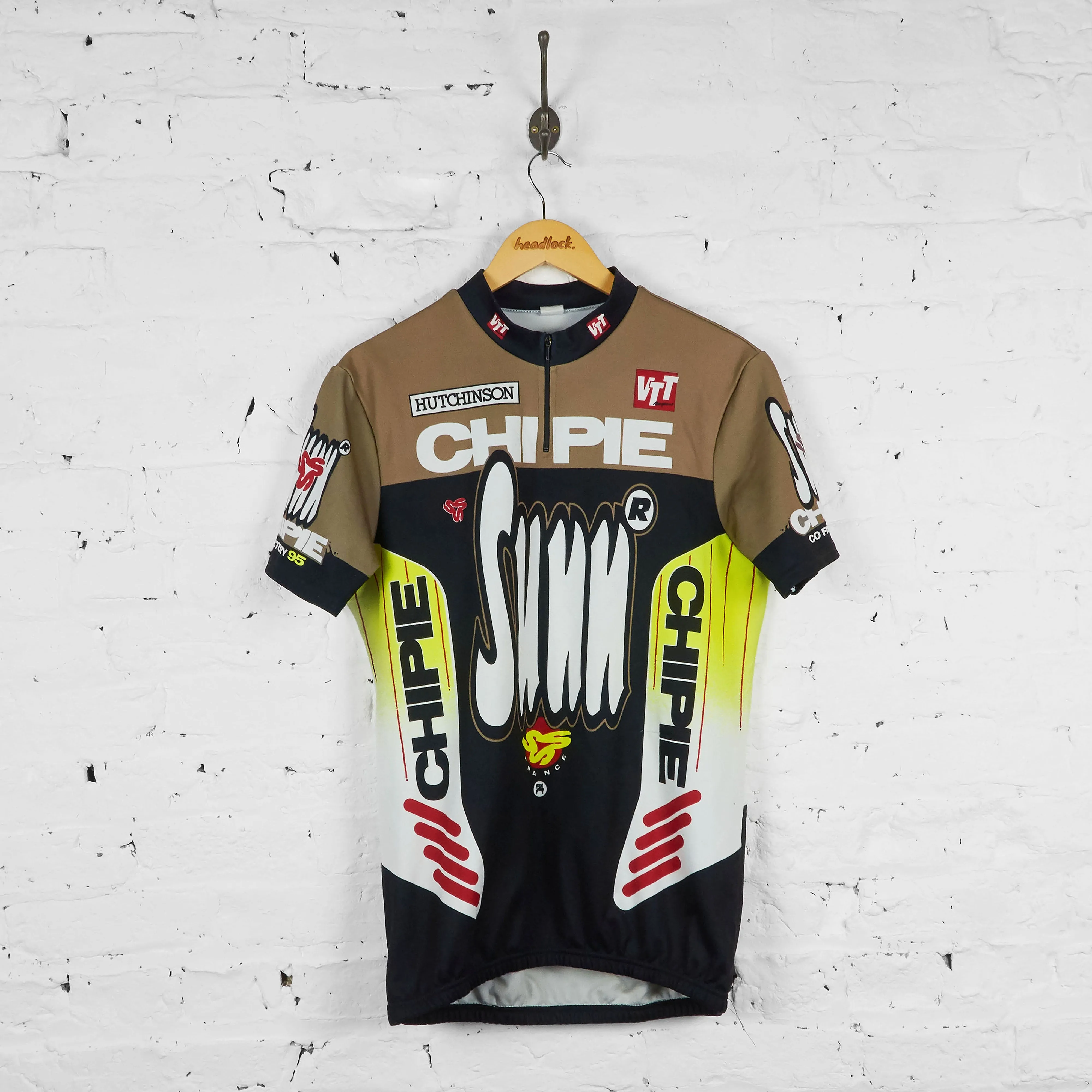Vintage Chipie Sunn Cycling Jersey - Black - XL