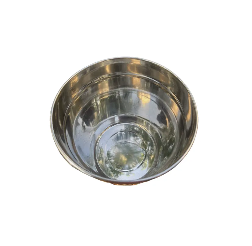 Vintage Rattan Stainless Steel Ice Bucket
