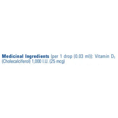 Vitamin D3 liquid - 22.5ml