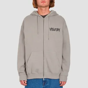 Volcom Issanka Mind Invasion Zip Hoodie Dusk Grey
