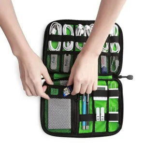 Waterproof Cable / Hard Drive versatile Organizing Storage Bag