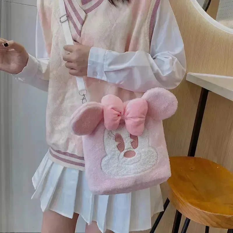 Whimsical Mickey and Minnie Handbag
