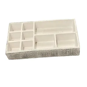White & Silver Jewelry Organizer