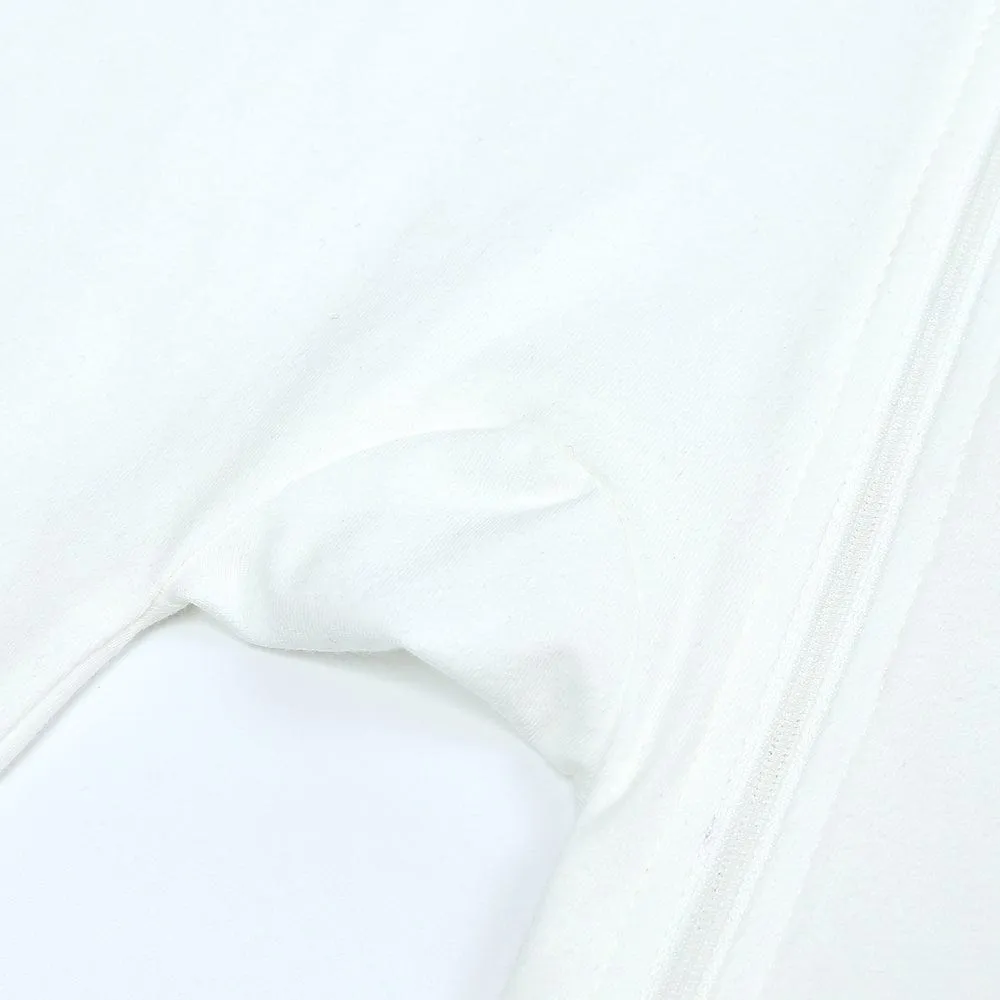 White Zip Sleepsuit