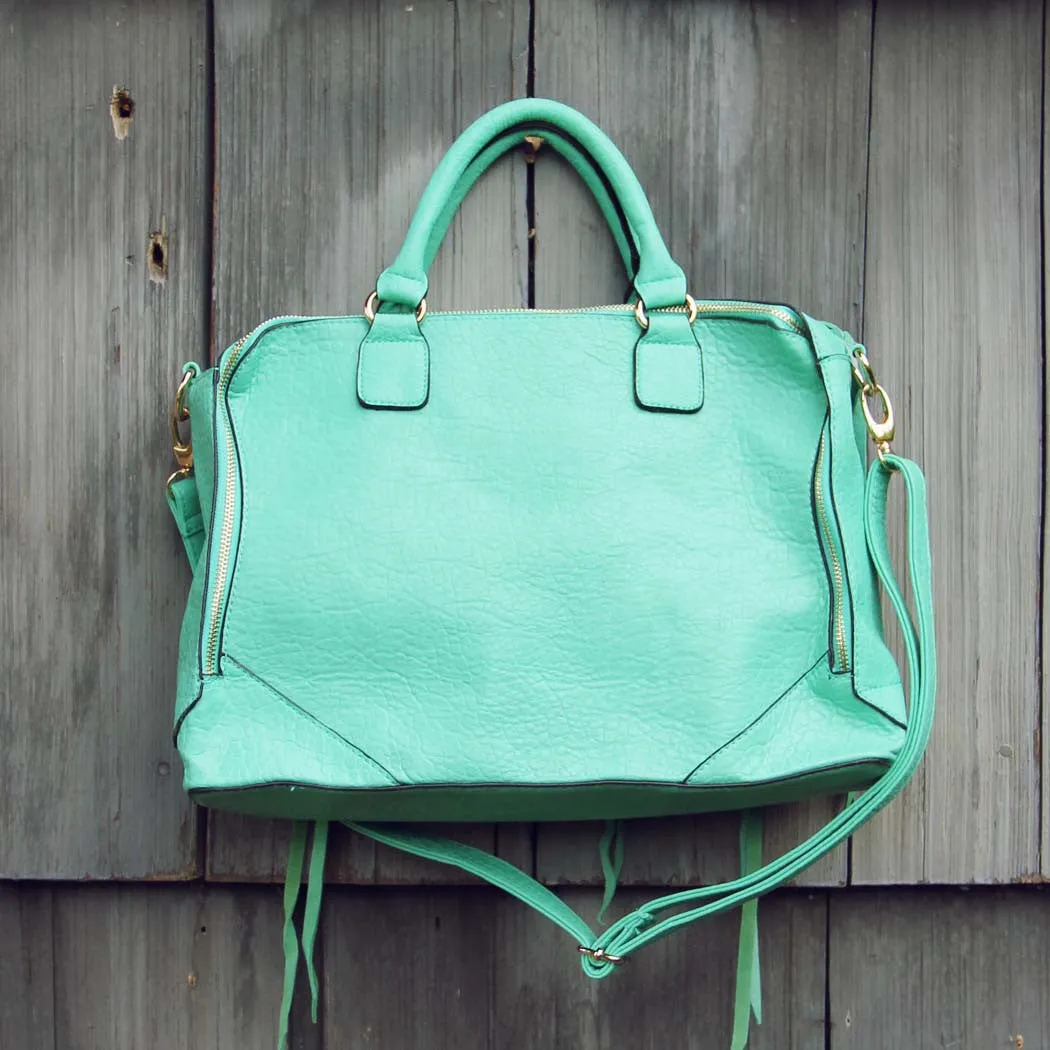 Wild Honey Tote in Mint
