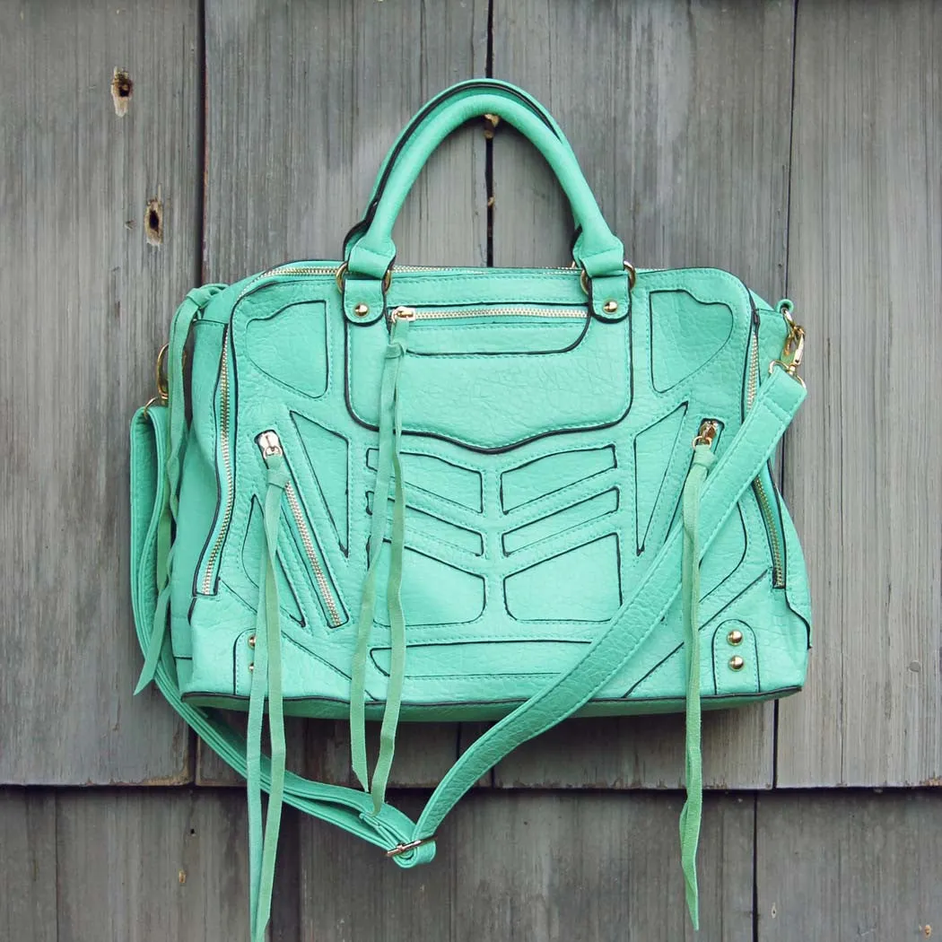 Wild Honey Tote in Mint