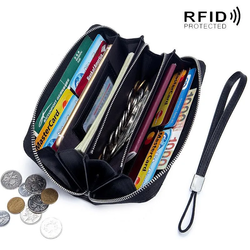 Women's Long Multifunctional Leather Large Capacity Wallet