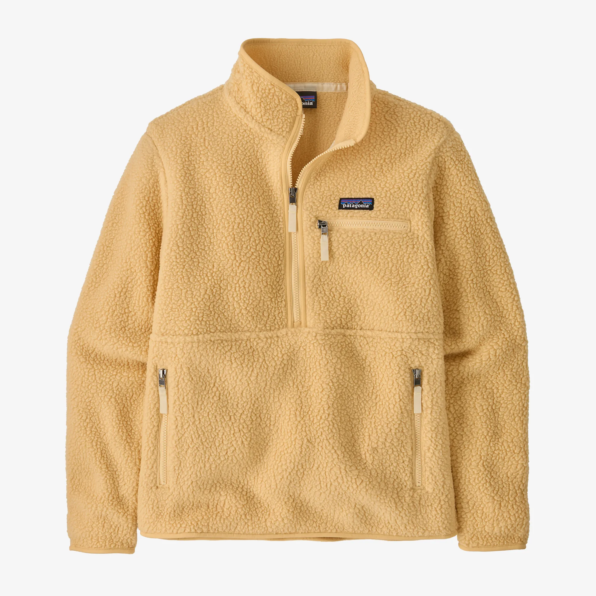 Women's Retro Pile Fleece Marsupial Pullover