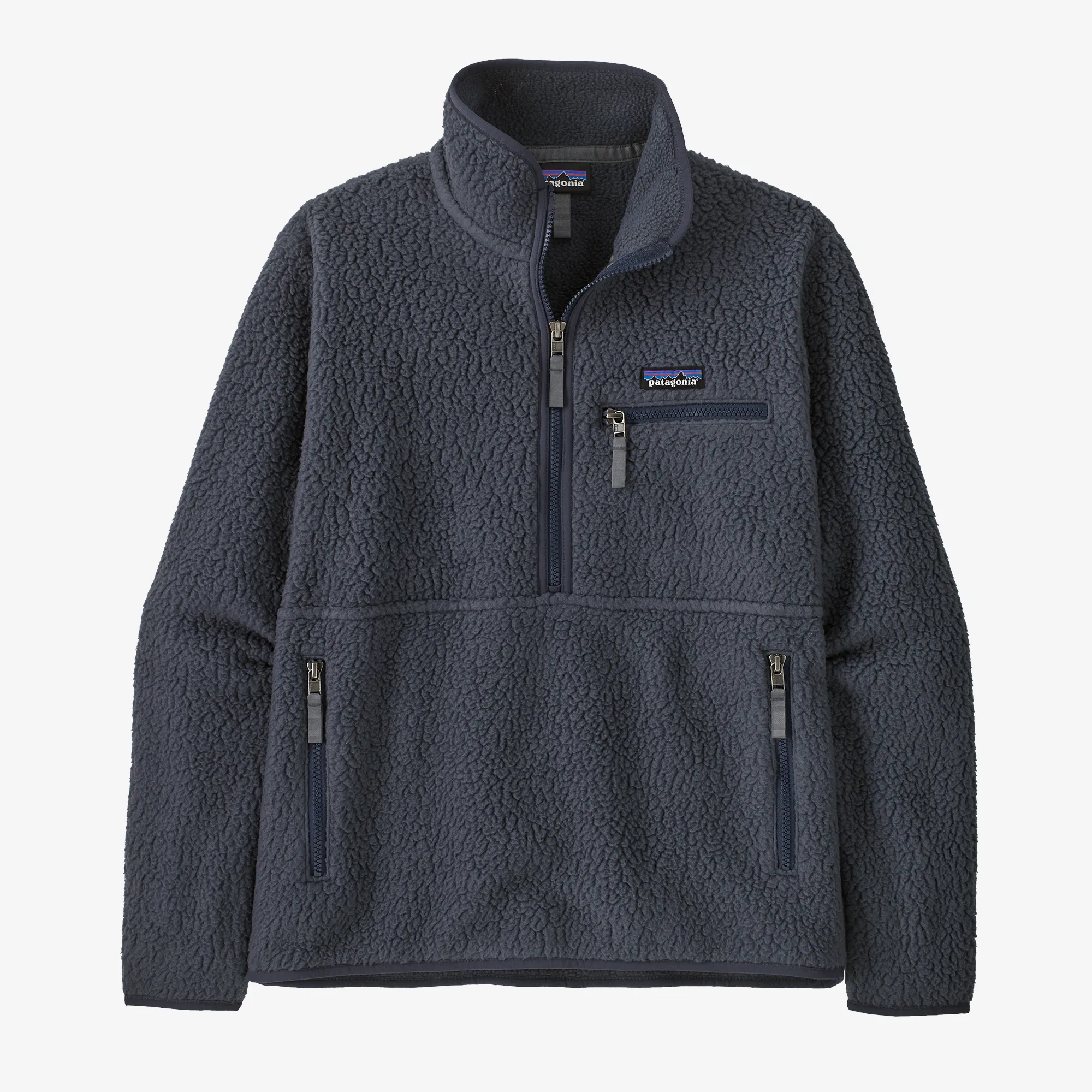 Women's Retro Pile Fleece Marsupial Pullover