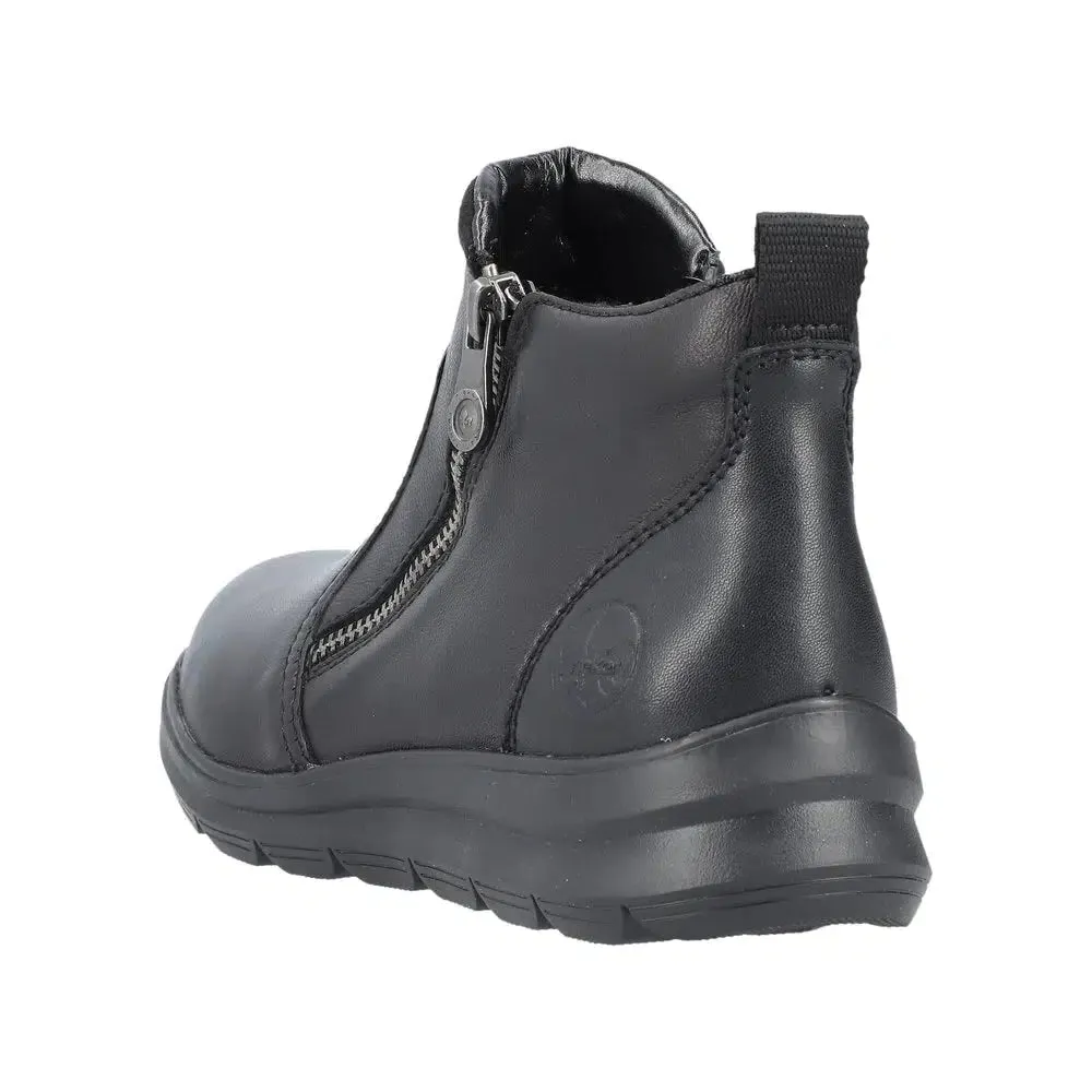 WOOL LINED DOUBLE ZIP BOOT