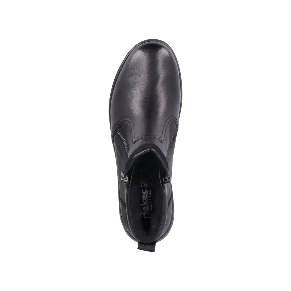 WOOL LINED DOUBLE ZIP BOOT