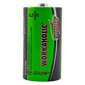 Workaholic Interestate C alkaline batteries (12 pack)