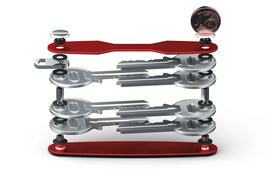Wunderkey - Classic Red Key Organizer