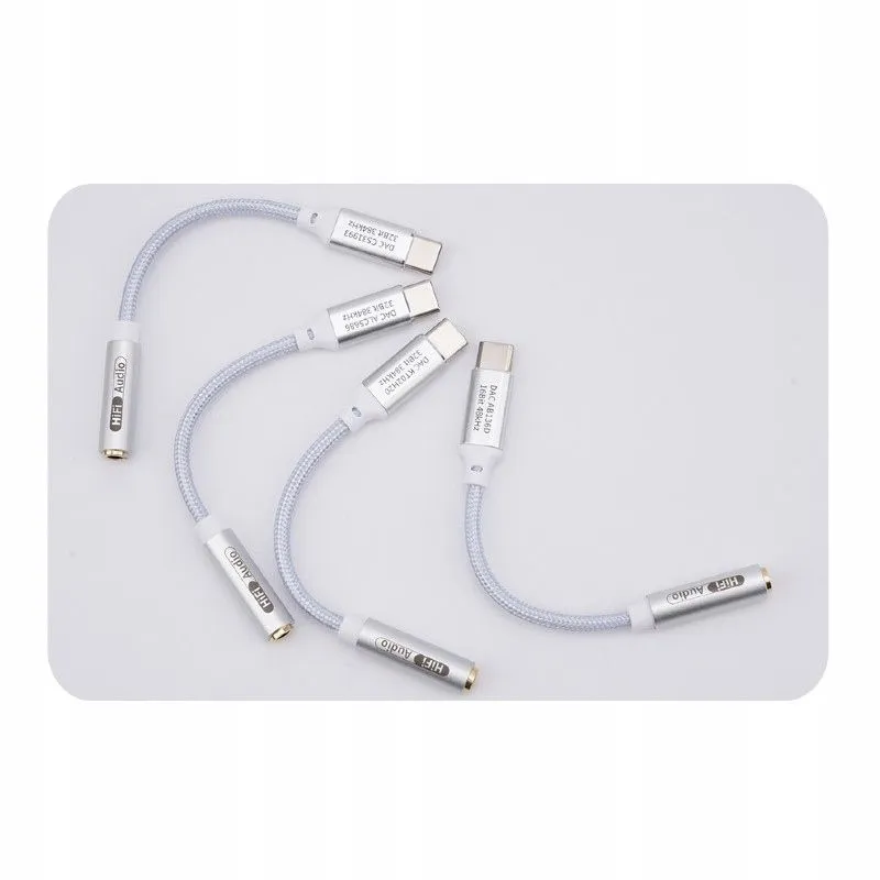 Wzmacniacz Sygnału Audio DAC na USB-C 32-BIT 384 kHz - KT02H20 - Czarny