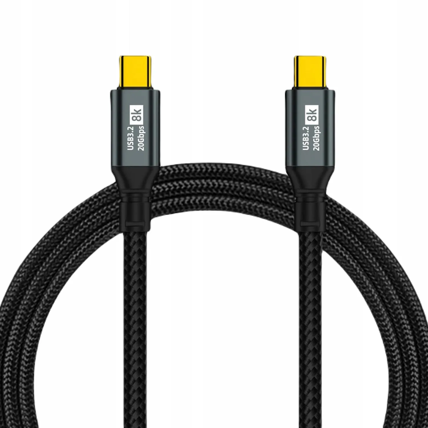 Wzmacniany Kabel Phoneo USB-C do USB-C - 20GBPS 100W 8K 5A - 3m