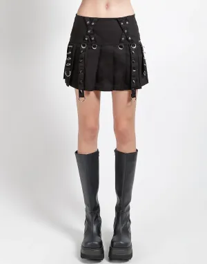 X SKIRT BLACK
