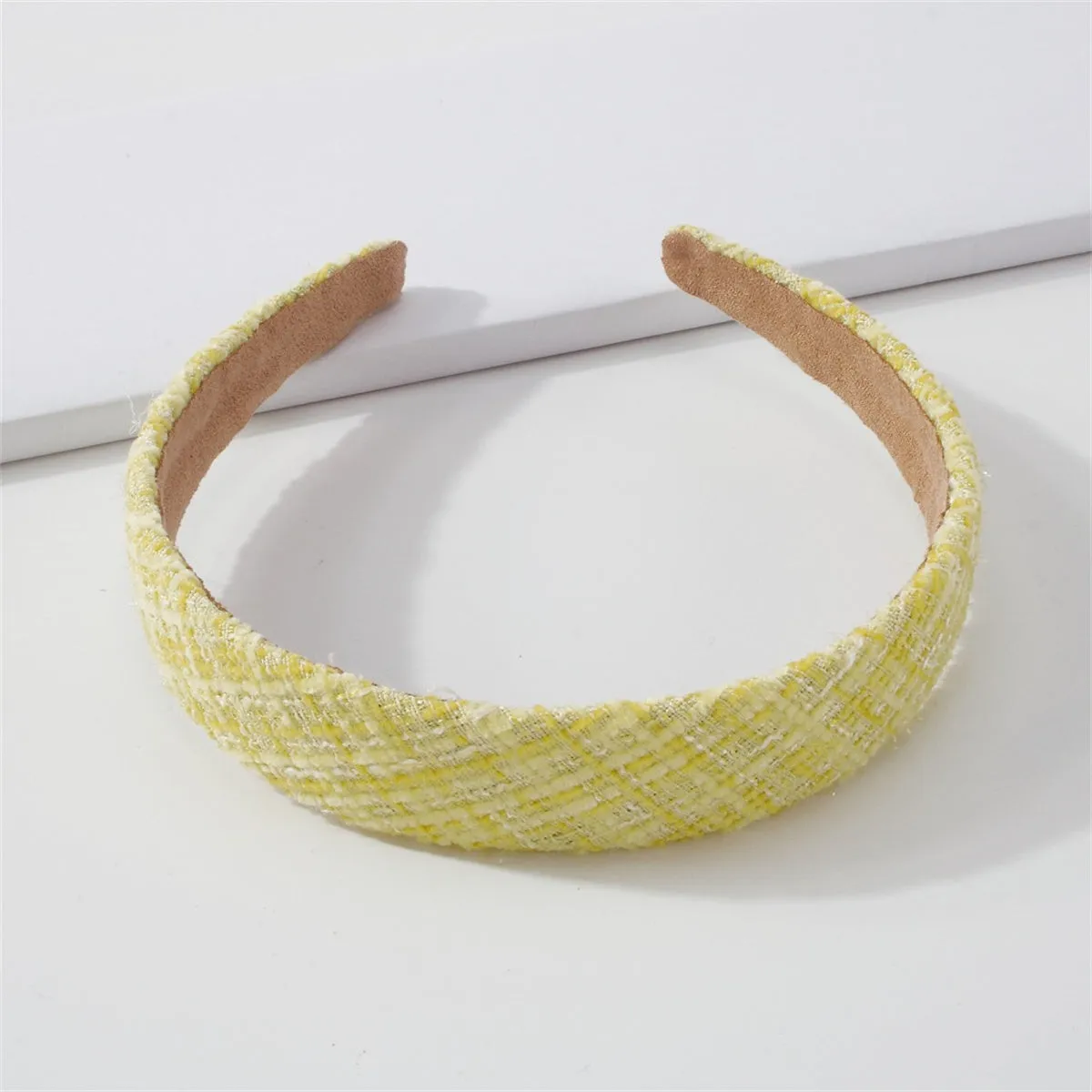 Yellow Lattice Hard Headband