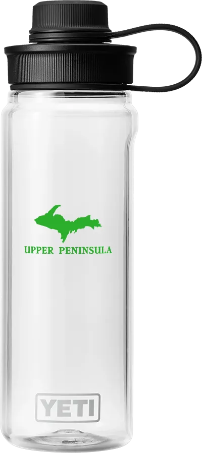 Yeti Upper Peninsula Yonder .75L / 25 oz Bottle w/ Tether Cap Clear