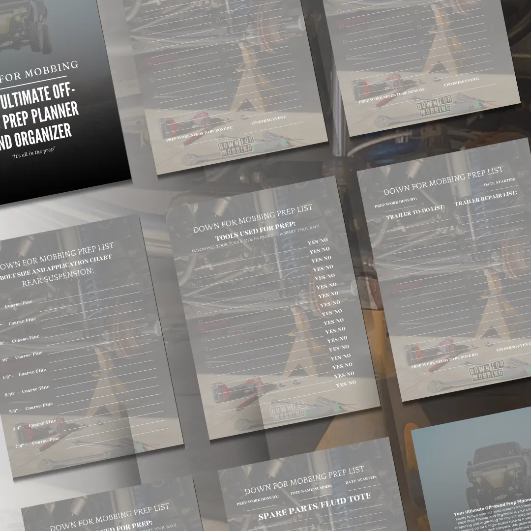 Your Ultimate Off-Road Prep Planner and Organizer (Digital PDF Download)