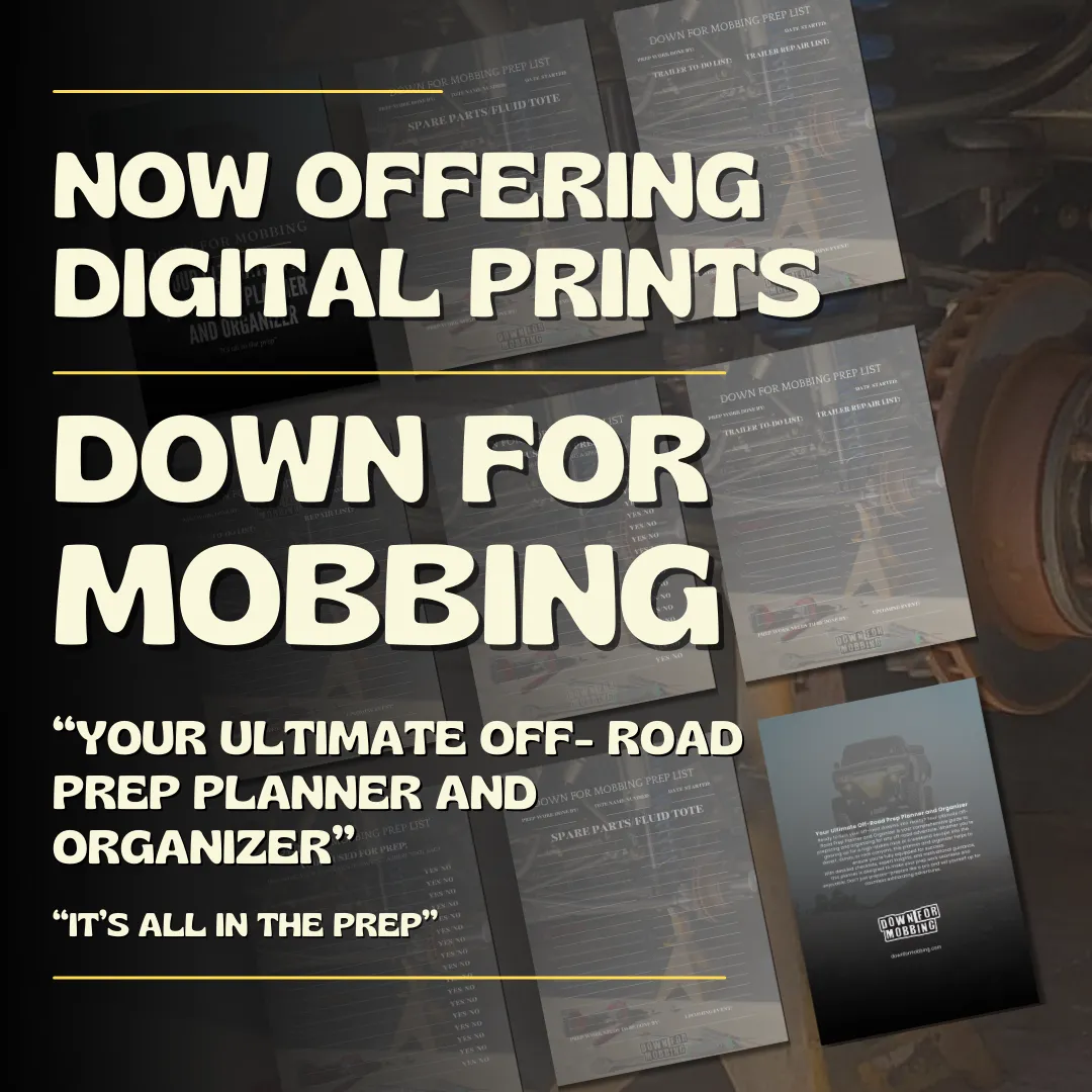 Your Ultimate Off-Road Prep Planner and Organizer (Digital PDF Download)