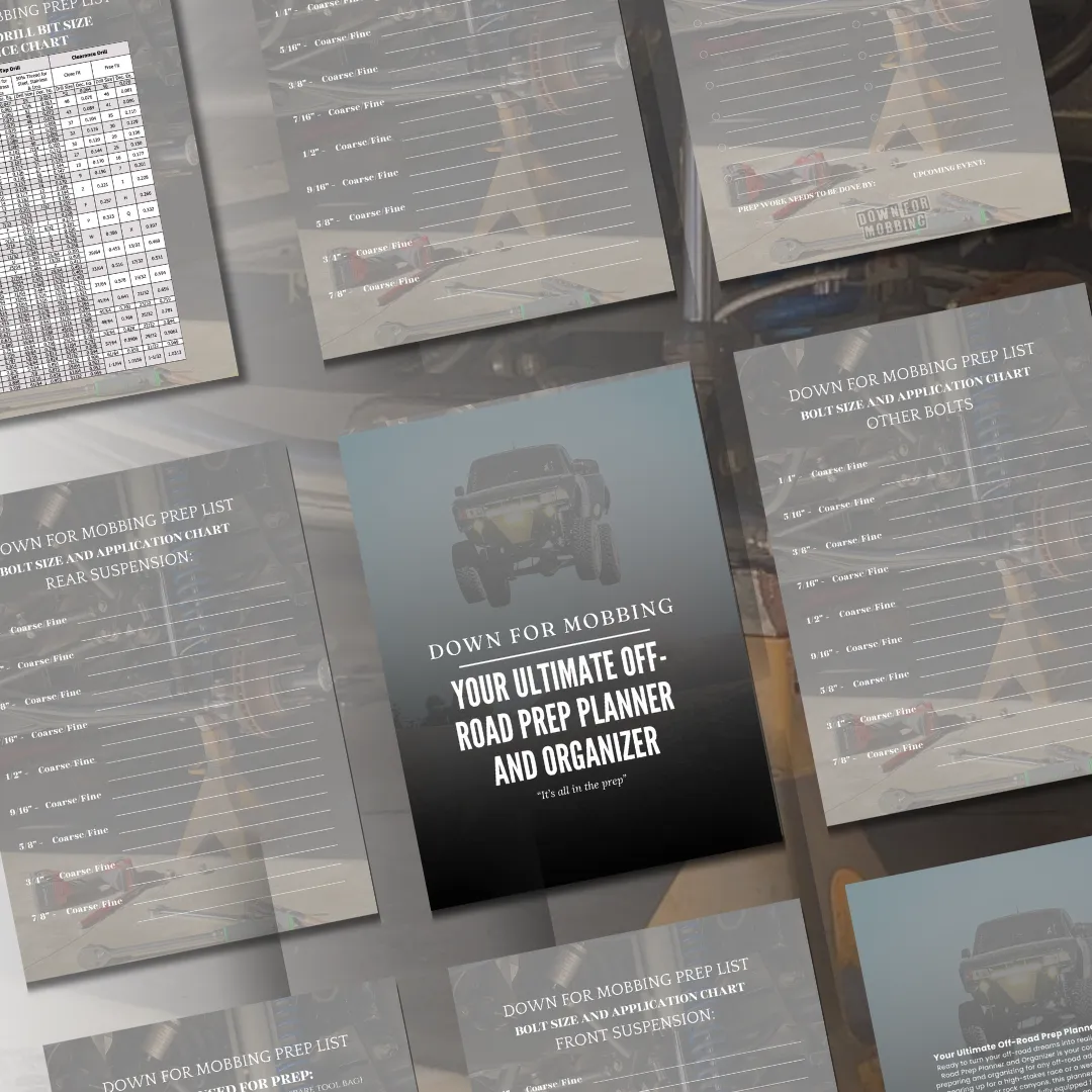 Your Ultimate Off-Road Prep Planner and Organizer (Digital PDF Download)