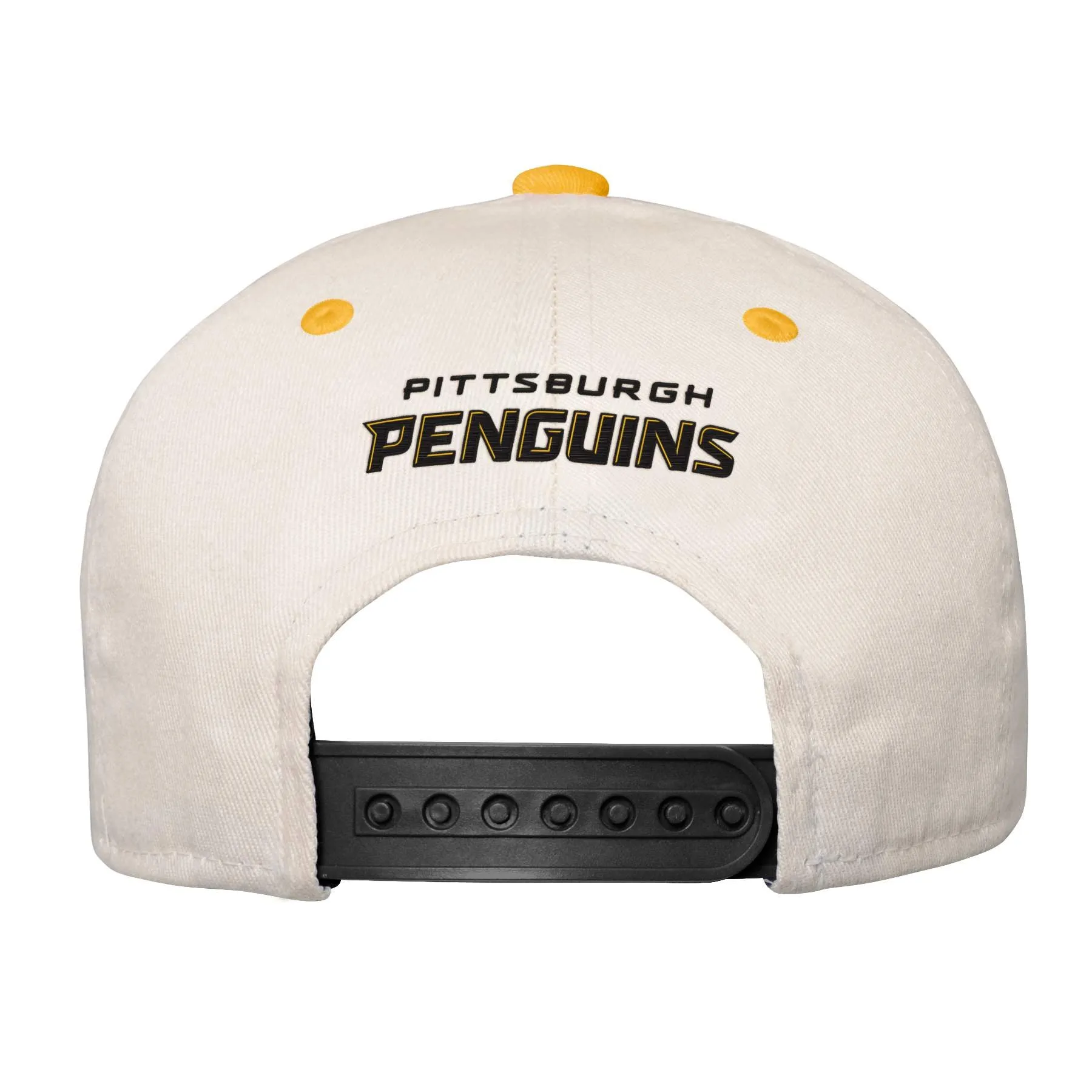 Youth Bone Crown Deadstock Flat Brim - Pittsburgh Penguins