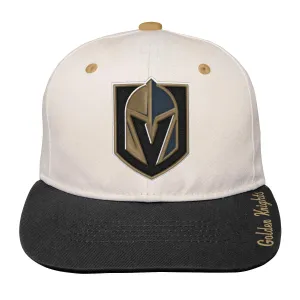 Youth Bone Crown Deadstock Flat Brim - Vegas Golden Knights