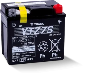 YUASA YTZ 7S BATTERY