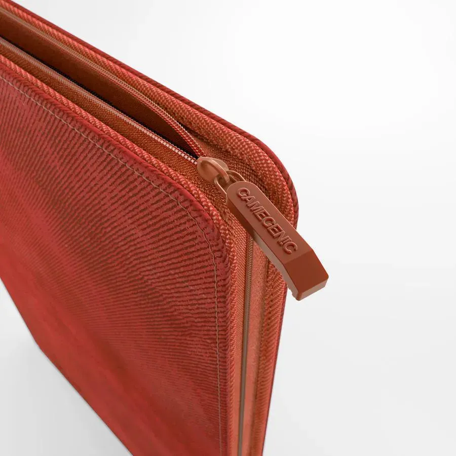 Zip-Up Album 8-Pocket Red