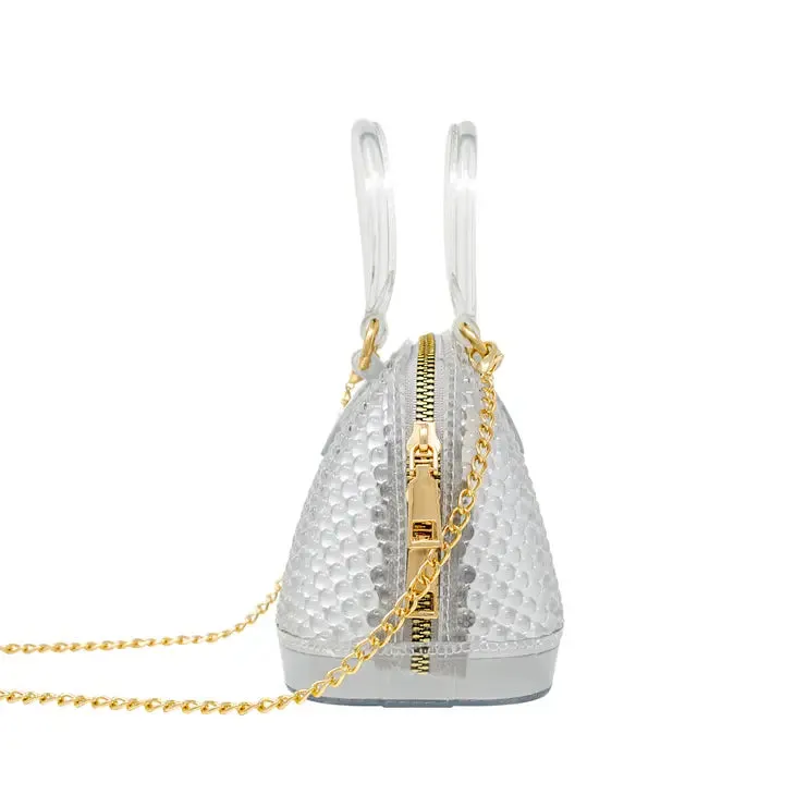 Zomi Gems Jelly Bead Bowling Bag - Clear