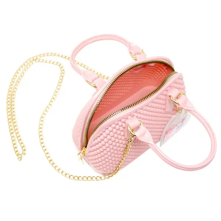 Zomi Gems Jelly Bead Bowling Bag - Pink