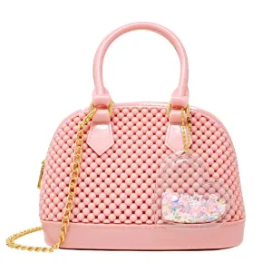 Zomi Gems Jelly Bead Bowling Bag - Pink
